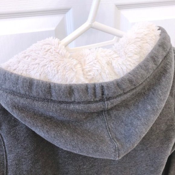 Grey Sweater Hoodie Size M - Picture 3 of 7